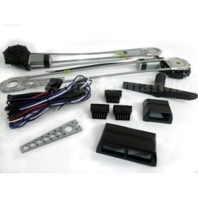   Univerzális elektromos ablakemelő szett, 2 ablakhoz, 2+1-es kapcsolószettel