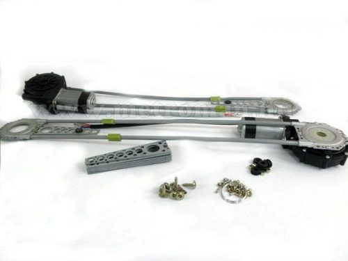 Univerzális elektromos ablakemelő szett, 2 ablakhoz, 2+1-es kapcsolószettel