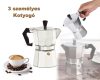 3 személyes kotyogós kávéfőző M7037