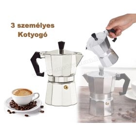 3 személyes kotyogós kávéfőző M7037