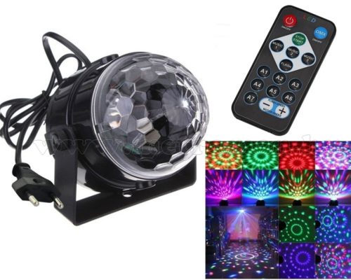 RGB LED Magic diszkó gömb M7056