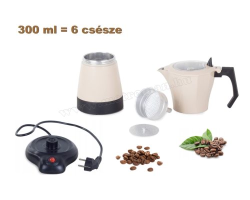 Elektromos Kotyogós kávéfőző 6 személyes M7063