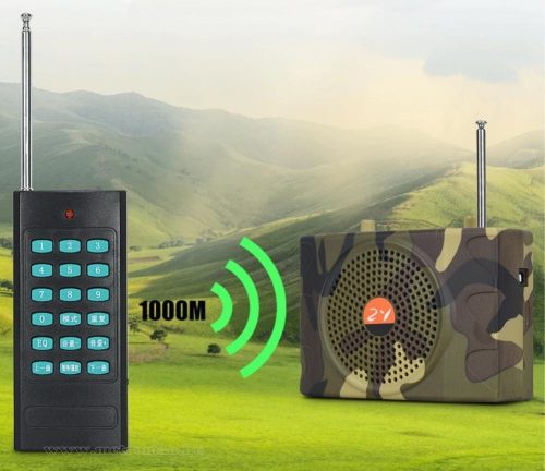 Hordozható Bluetooth kihangosító fejmikrofonnal, Vadhívó MP3 lejátszóval M73601A