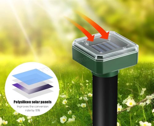 Napelemes vakondriasztó 2 db-os csomag M751C7-Solar