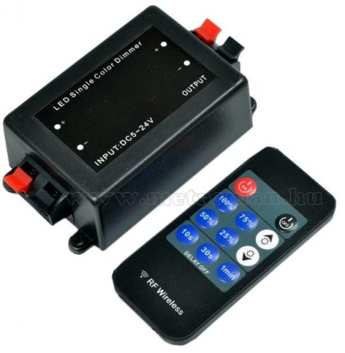 LED szalag fényerő szabályzó távirányító M752B-DIMMER