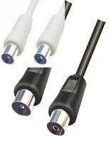 Koax kábel szerelt 1.5 m , fehér