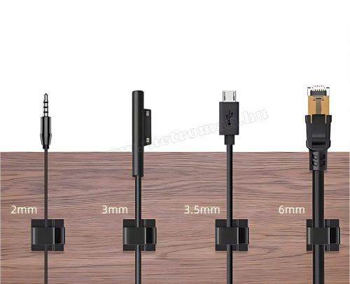 Öntapadós kábel rendező Kábeltartó M7575