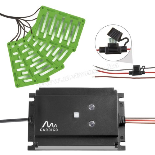 Elektrosokk nagyfeszültségű nyestriasztó autóba ultrahanggal Gardigo M78520