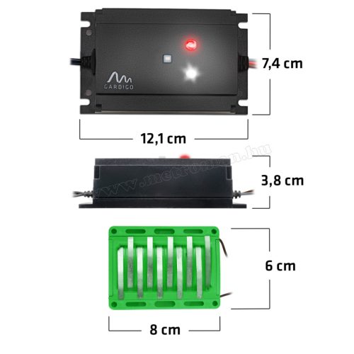 Elektrosokk nagyfeszültségű nyestriasztó autóba ultrahanggal Gardigo M78520
