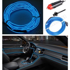 Autós 12V LED dekor szalag kék MM-7962BL