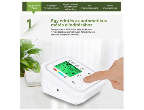 Felkaros digitális automata vérnyomásmérő Elite M800-HU
