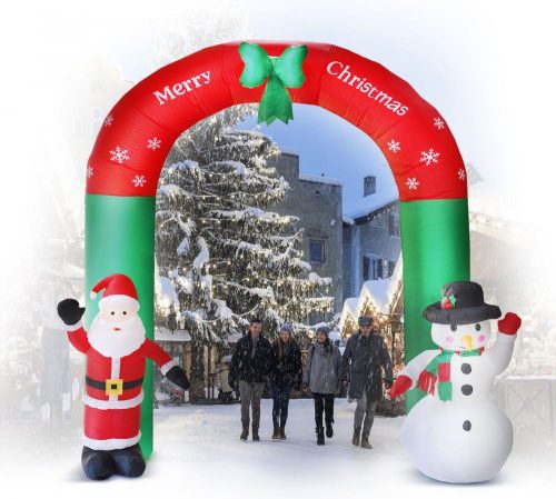 Felfújható karácsonyi kapu LED világítással M8060K