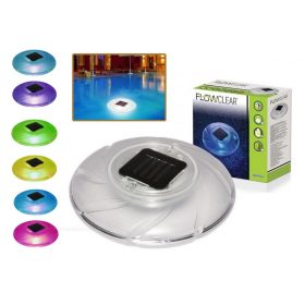   Úszó napelemes medence világítás, kerti tó világítás M8111RGB-SOLAR