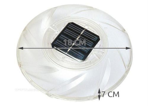 Úszó napelemes medence világítás, kerti tó világítás M8111RGB-SOLAR