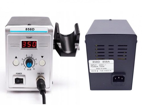 Hőlégfúvó, Forrólevegős forrasztó állomás M858D