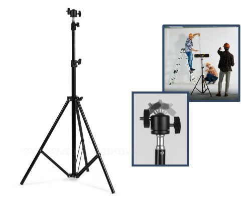 Nagy teherbírású univerzális állvány kamerához és LED reflektorhoz M8649B