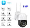 Vezeték nélküli Kültéri SD DVR Wifi IP Android iPhone megfigyelő kamera M8797-3MP-PTZ V380PRO
