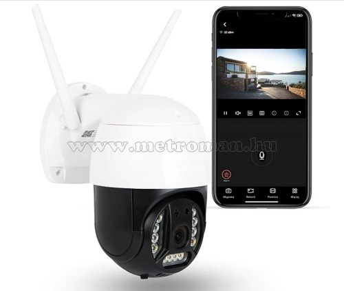 4G IP kamera, mobilnetes SIM kártyás kültéri biztonsági kamera M8799-2MP-4G-PTZ