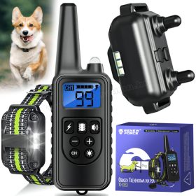 Távirányítós elektromos kutya nyakörv M880WP-B