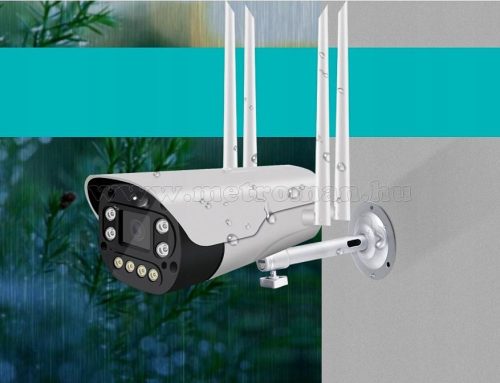 4G IP kamera, mobilnetes SIM kártyás kültéri biztonsági kamera M8814-2MP-4G-LTE