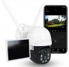 Napelemes 4G IP kamera, mobilnetes SIM kártyás kültéri biztonsági kamera M8815-2MP-4G-PTZ-SOLAR