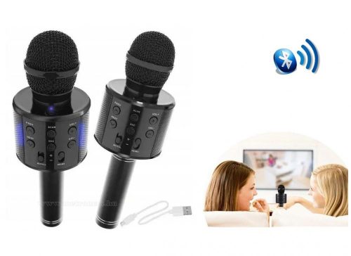 Vezeték nélküli Bluetooth karaoke hangszóró és mikrofon M8995BT