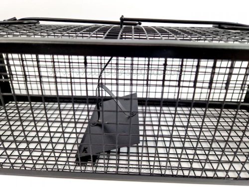 Élvefogó patkány csapda, kisállat csapda, kétajtós M9051