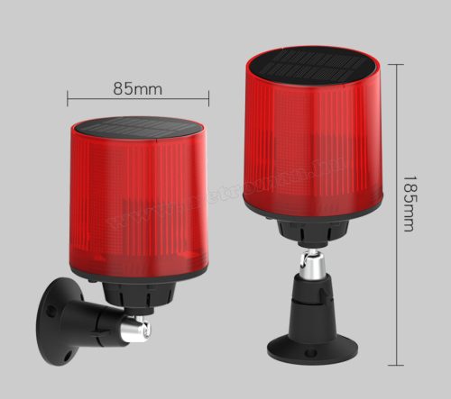 Napelemes vadriasztó Fény és Hangriasztással, Éjszakai üzemmóddal M911L-Solar