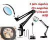 Nagyítós asztali lámpa LED világítással M9220