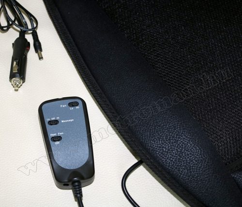 3 az 1-ben Ülésfűtés, Ülés szellőztetés és masszázsülés Autós ülésborító MM-9249