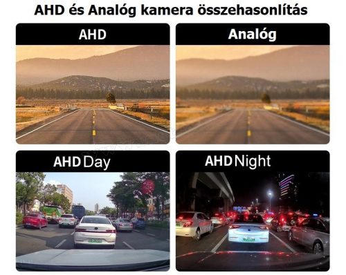 Nagylátószögű AHD tolatókamera M92601-AHD