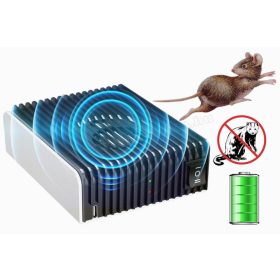   Akkumulátoros ultrahangos kisállat riasztó, egér patkány nyestriasztó M9301A