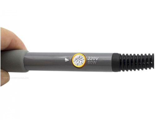 Forrasztópáka hőfokszabályzással Pirográf faégető készülék sablonokkal M936H