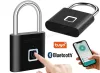 Bluetooth ujjlenyomatos okos lakat Tuya Smart APP vezérléssel M9801A-FP-BT Fekete