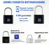 Bluetooth ujjlenyomatos okos lakat Tuya Smart APP vezérléssel M9801A-FP-BT Fekete