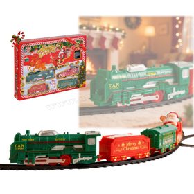 Elemes világító Karácsonyi kisvasút MA00350