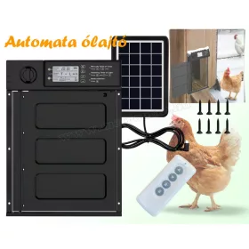 Napelemes automata csirkeól ajtó MA265C