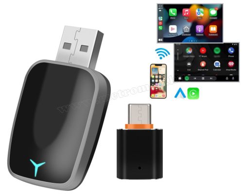 Vezeték nélküli CarPlay és Android Auto adapter MA4184