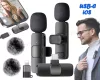Mini csíptethető vezeték nélküli mikrofon szett MA704DUO