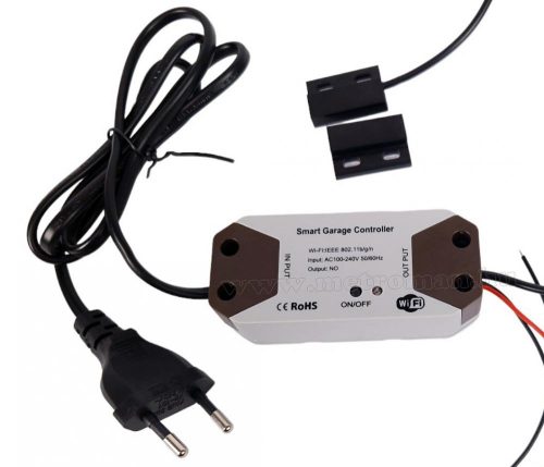 Elektromos távirányítós kétszárnyú kapunyitó szett PNI MAB300-LR-WIFI TuyaSmart 