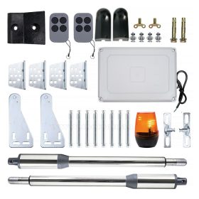   Elektromos távirányítós kétszárnyú kapunyitó szett PNI MAB300-LR