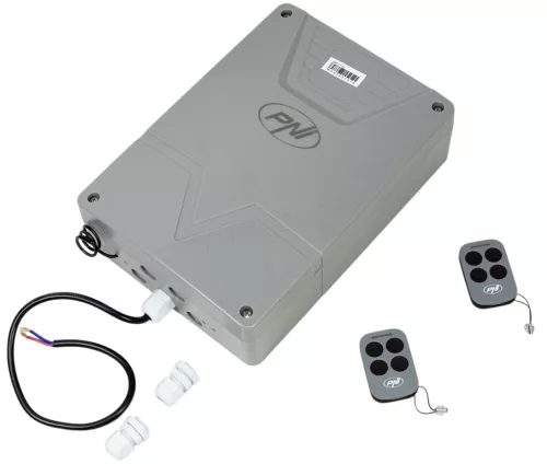Elektromos távirányítós kétszárnyú kapunyitó szett PNI MAB600-WIFI TuyaSmart