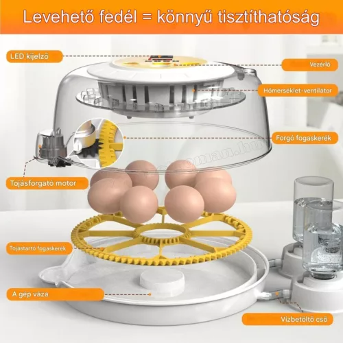 Automata baromfi keltető gép MA431C