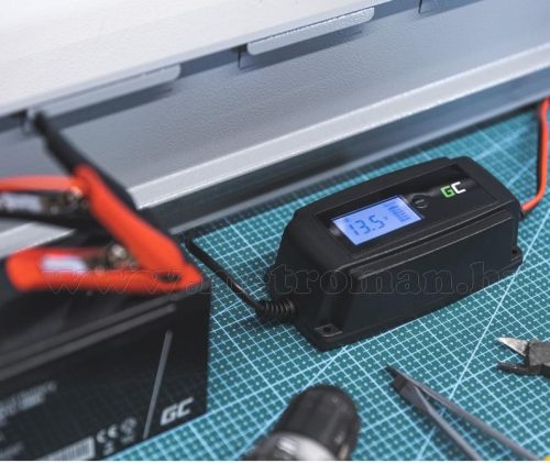 Intelligens automata univerzális Savas AGM Lithium  akkumulátor töltő GreenCell MACAGM10 12V 6A