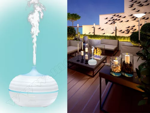 Ultrahangos aromalámpa, hidegpárásító AD10