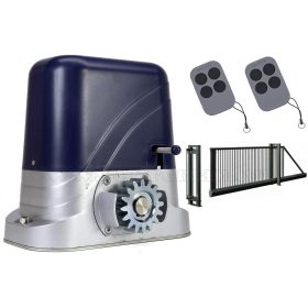   Elektromos távirányítós tolókapu kapunyitó szett PNI MAP130 fogasléc nélkül