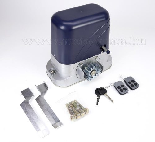 Elektromos távirányítós tolókapu kapunyitó szett PNI MAP130 fogasléc nélkül