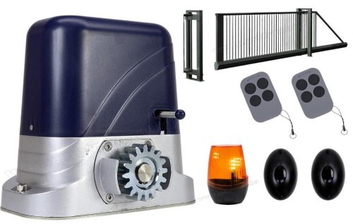 Elektromos távirányítós tolókapu kapunyitó szett PNI MAP800D fogasléc nélkül