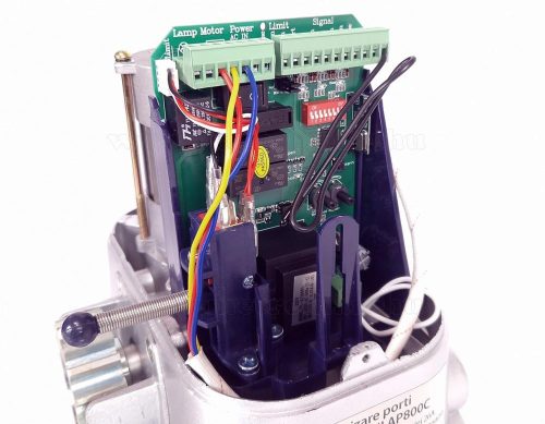 Elektromos távirányítós tolókapu kapunyitó szett PNI MAP800D fogasléc nélkül