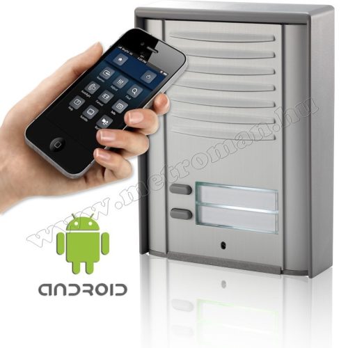 Vezeték nélküli GSM kaputelefon 2 nyomógombos, AS2-GSM